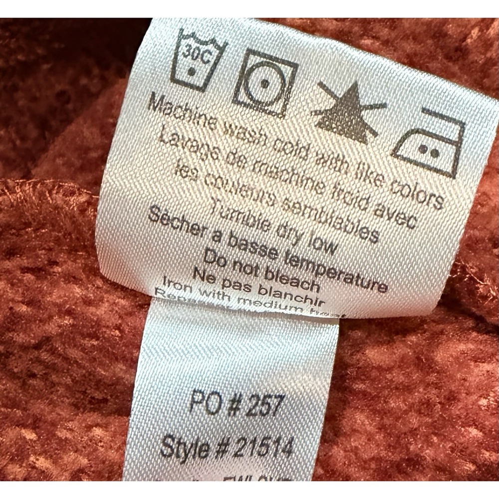 Mountain Khakis Men's Zip-Up Sweater in Rust - Picture 11 of 11